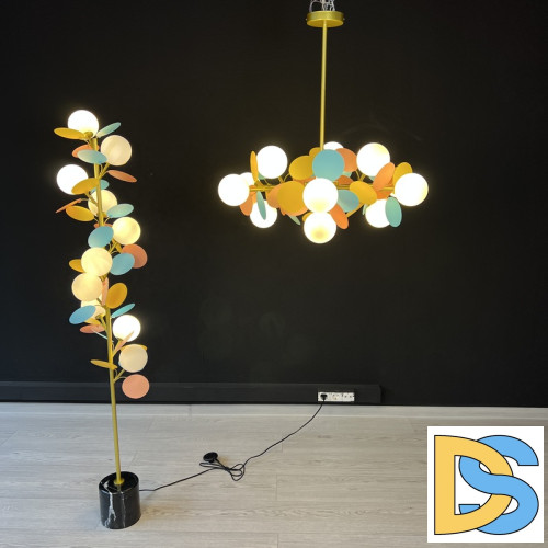 Люстра на штанге ImperiumLoft Matisse 189762-26