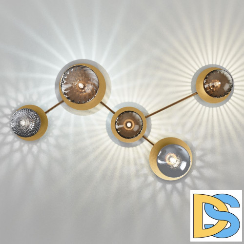 Потолочная люстра Maytoni Star sky MOD291CL-05BS1