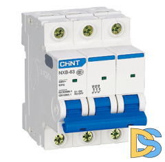 Автоматический выключатель CHINT NXB-63S 3P 32A 4.5kA х-ка C (R)