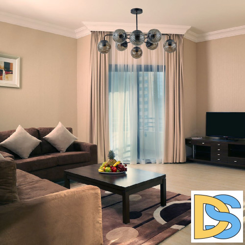 Люстра на штанге Escada Twilight 646/8P