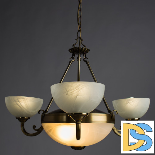 Подвесная люстра Arte Lamp Windsor White A3777LM-3-2AB