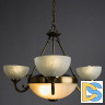 Подвесная люстра Arte Lamp Windsor White A3777LM-3-2AB