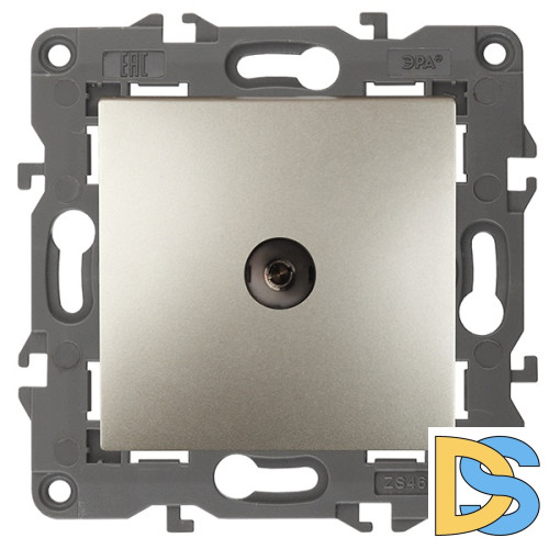 Розетка TV одиночная ЭРА Elegance 14-3101-04 Б0034293