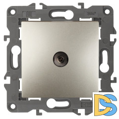 Розетка TV одиночная ЭРА Elegance 14-3101-04 Б0034293