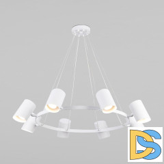 Подвесная люстра Eurosvet Splay 70147/8 белый a062037