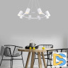 Подвесная люстра Eurosvet Splay 70147/8 белый a062037