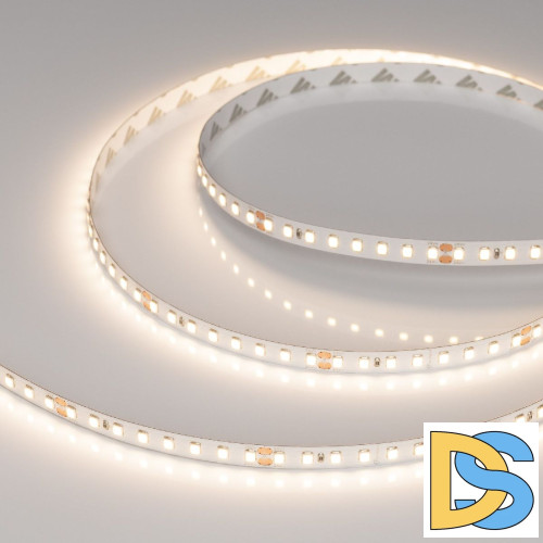 Светодиодная лента Arlight RT-A128-8mm 24V Warm3500 (10 W/m, IP20, 5m) 038757(1)