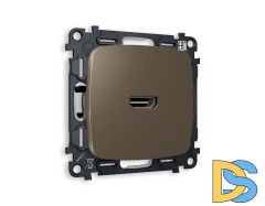 Комплект механизма розетки HDMI 2.0 40V/500mA 2.0GHz 5-18Gbit/s Ambrella Volt Omega MO644010