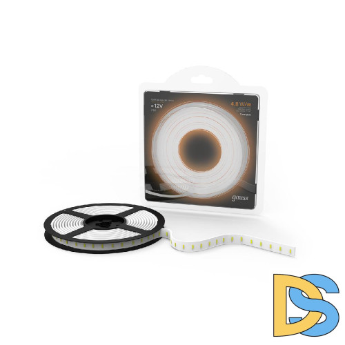 Светодиодная влагозащищенная лента Gauss 4,8W/m 60LED/m 2835SMD теплый белый 5M 311000105