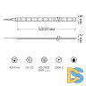 Светодиодная влагозащищенная лента Gauss 4,8W/m 60LED/m 2835SMD теплый белый 5M 311000105