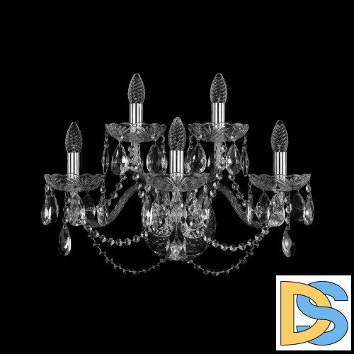 Бра Bohemia Ivele Crystal 1402B/3+2/195/XL Ni