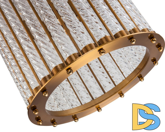 Подвесная люстра Delight Collection Tiziano KG0907P-3 brass