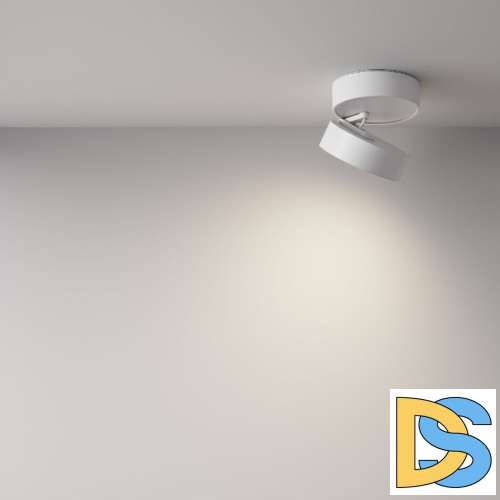 Накладной спот Maytoni Onda C024CL-18W4K-W-1