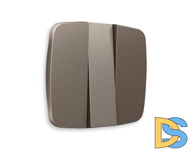 Лицевая панель для выключателя трехклавишного Ambrella Volt Omega OP6350