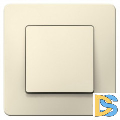Выключатель 1-клавишный ,проходной (с двух мест), Молочный, серия Blanca, Schneider Elect