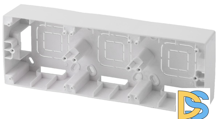 Коробка для накладного монтажа на 3 поста Эра 12-6103-01 Б0043180