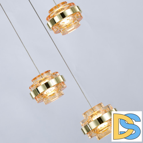 Подвесной светильник Delight Collection MD22030002 MD22030002-3A gold/champagne