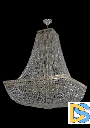 Люстра на штанге Bohemia Ivele Crystal 19282/H2/90IV GW