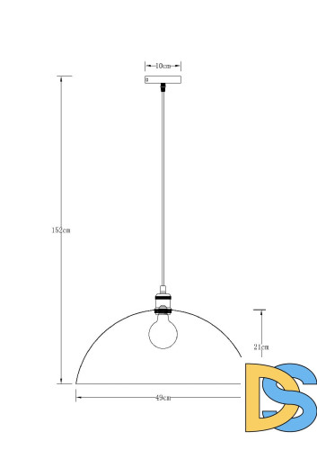 Подвесной светильник Arte Lamp Cappello A7056SP-1BK