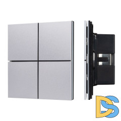 Кнопочная панель Arlight KNX-304-23-IN Silver BUS, Frameless 039662