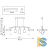 Подвесной светильник Lightstar Rullo LR7353728730 (571735+214437-2+214487-3+202430-5)
