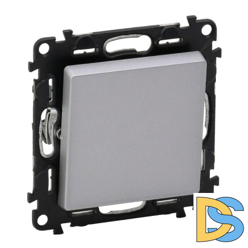 Выключатель одноклавишный Legrand Valena Life 10A 250V алюминий 752601