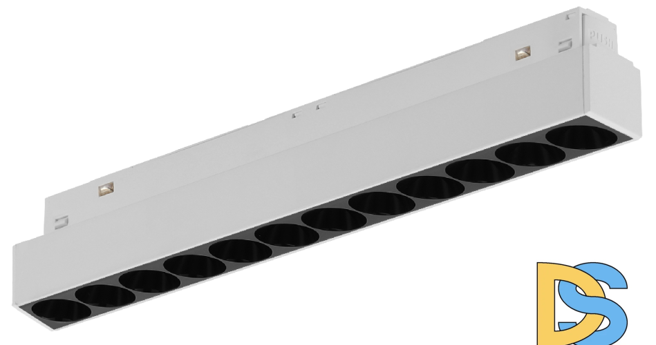 Трековый магнитный светильник iLedex Vision 4822-002-L235-12W-38DG-4000K-WH