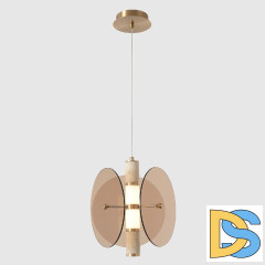 Подвесной светильник Crystal Lux AMARILLO SP12W LED BRASS