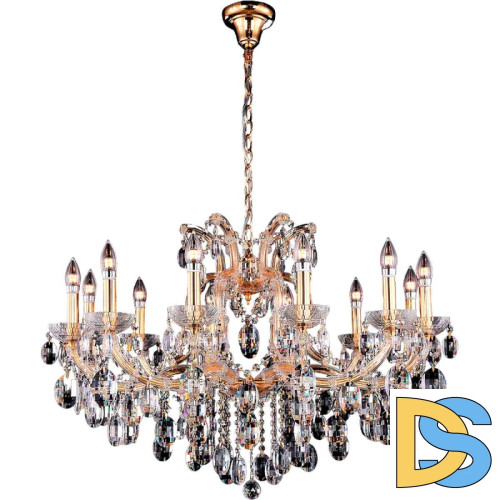 Подвесная люстра Crystal Lux Hollywood SP12 Gold
