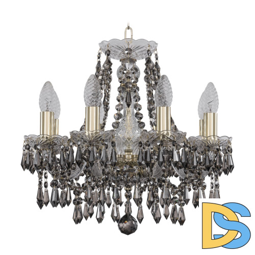 Подвесная люстра Bohemia Ivele Crystal 1403/8/141 G R731