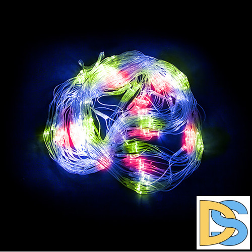 Светодиодная гирлянда Feron CL31 230В 18Вт мультиколор 3м IP20 48175