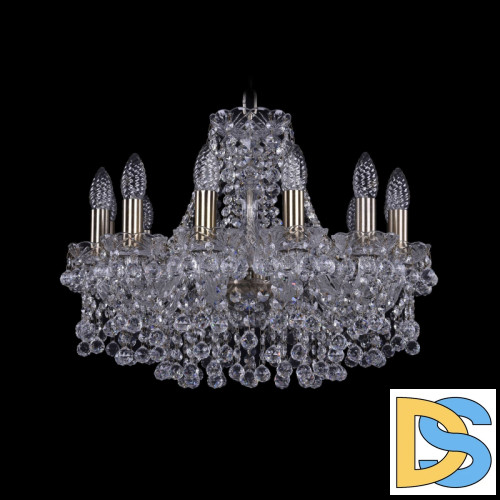 Подвесная люстра Bohemia Ivele Crystal 1409/12/160 Pa