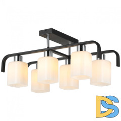 Потолочная люстра IMEX Pamira MD.51538-6-S-BK+CH