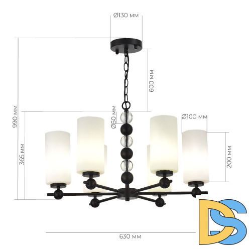 Подвесная люстра ST Luce Aurora SL2003.403.06