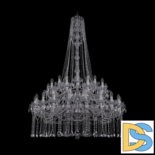 Подвесная люстра Bohemia Ivele Crystal 1413/20+10+5/400/h-164/2d Ni
