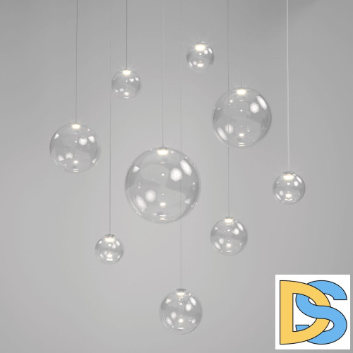 Подвесной светильник Eurosvet Wonder 50232/1 LED прозрачный a058639