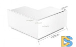 Угол Arlight S2-LINE-7977-L90W внешний 021263