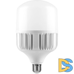 Лампа светодиодная Feron E27-E40 60W 4000K Цилиндр Матовая LB-65 25821