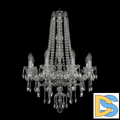 Подвесная люстра Bohemia Ivele Crystal 1415/8/200/h-76 Ni