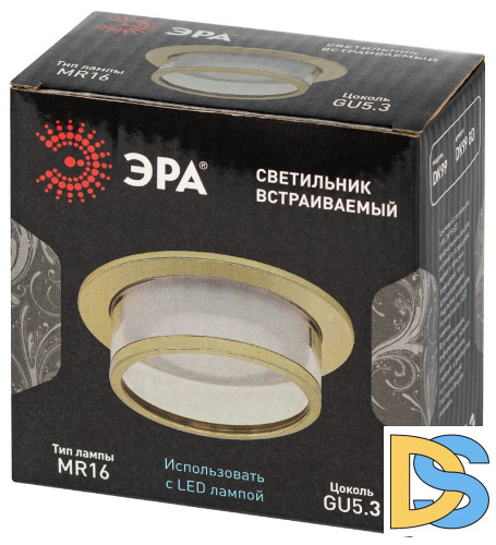 Встраиваемый светильник Эра DK99 GD Б0058395