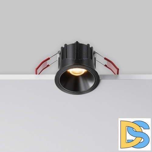 Встраиваемый светильник Maytoni Alfa LED DL043-01-10W2.7K-RD-B