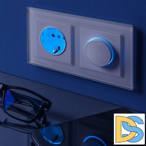 Диммер Werkel с подсветкой (белый) W1142101