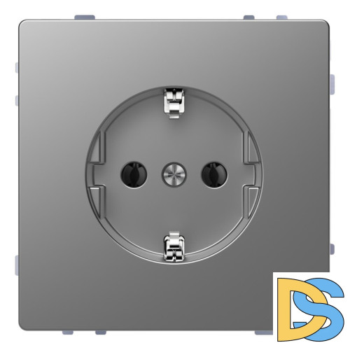 Розетка Schneider Electric Merten D-Life 16A с/з без шторок MTN2301-6036