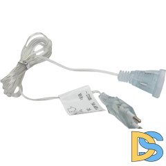 Удлинитель для гирлянд Uniel UCX-Y25/10W-200 Clear UL-00007299