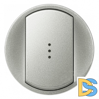 Лицевая панель для выключателя Legrand Celiane подсветка, титан, 68303