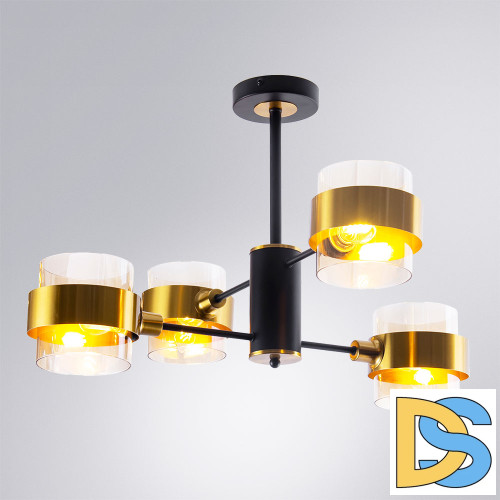 Люстра на штанге Arte Lamp Carlo A8205SP-4BK