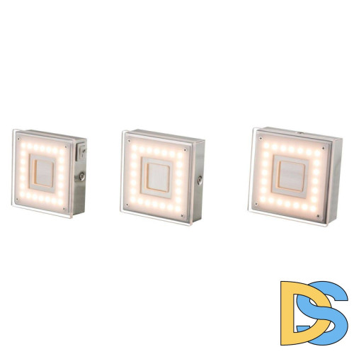 Мебельный светодиодный светильник Globo Einbaustrahler 1208-3