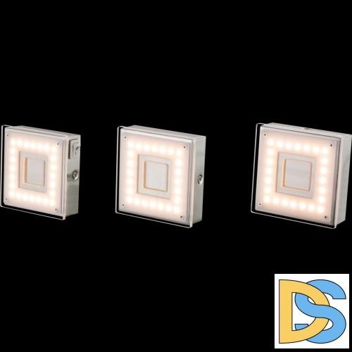 Мебельный светодиодный светильник Globo Einbaustrahler 1208-3