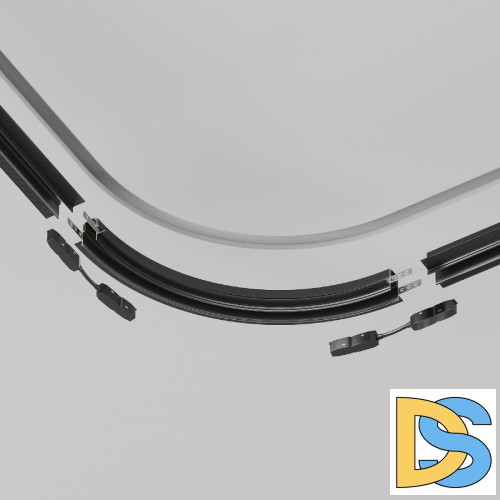 Коннектор радиусный встраиваемый Maytoni Exility TRA044-angle.12B