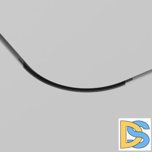 Коннектор радиусный встраиваемый Maytoni Exility TRA044-angle.12B